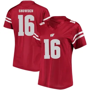 Amare Snowden Under Armour Wisconsin Badgers Women's Game College Jersey - Red