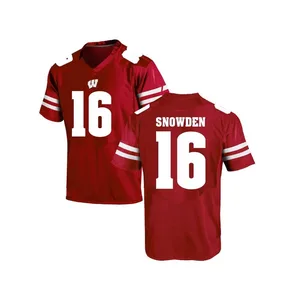 Amare Snowden Under Armour Wisconsin Badgers Youth Game College Jersey - Red
