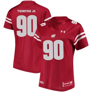 James Thompson Jr. Under Armour Wisconsin Badgers Women's Replica College Jersey - Red