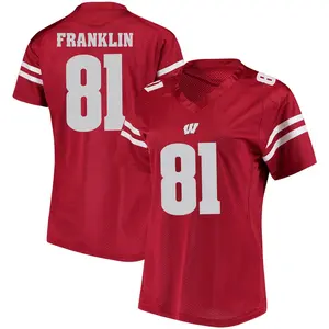 Jaylan Franklin Under Armour Wisconsin Badgers Women's Game College Jersey - Red