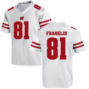 Jaylan Franklin Under Armour Wisconsin Badgers Youth Replica College Jersey - White