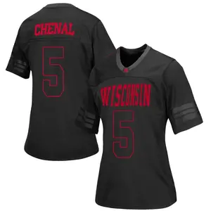 Leo Chenal Under Armour Wisconsin Badgers Women's Game out College Jersey - Black