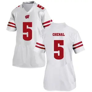 Leo Chenal Under Armour Wisconsin Badgers Women's Replica College Jersey - White