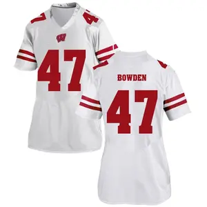 Peter Bowden Under Armour Wisconsin Badgers Women's Game College Jersey - White